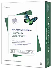 PAPER, MULTIPURPOSE, LASER PRINT, 8.5" X 11", 28 LBS, 98 BRIGHTNESS, 500 SHEETS/REAM MAIN